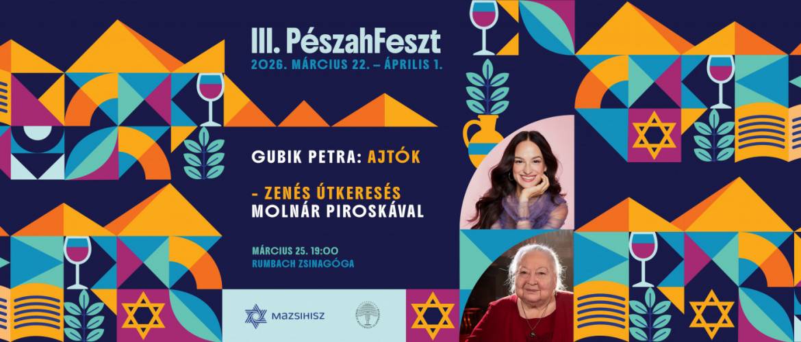 Gubik Petra: Ajtók – Zenés útkeresés Molnár Piroska közreműködésével / PészahFeszt 2026